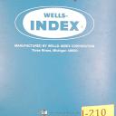 Wells-Index-Wellsaw-Wellsaw 1270 Metal Cutting Bandsaw, 370 & W-20 Bar Feed Instruct & Parts Manual-1270-370-370A-W-20-01